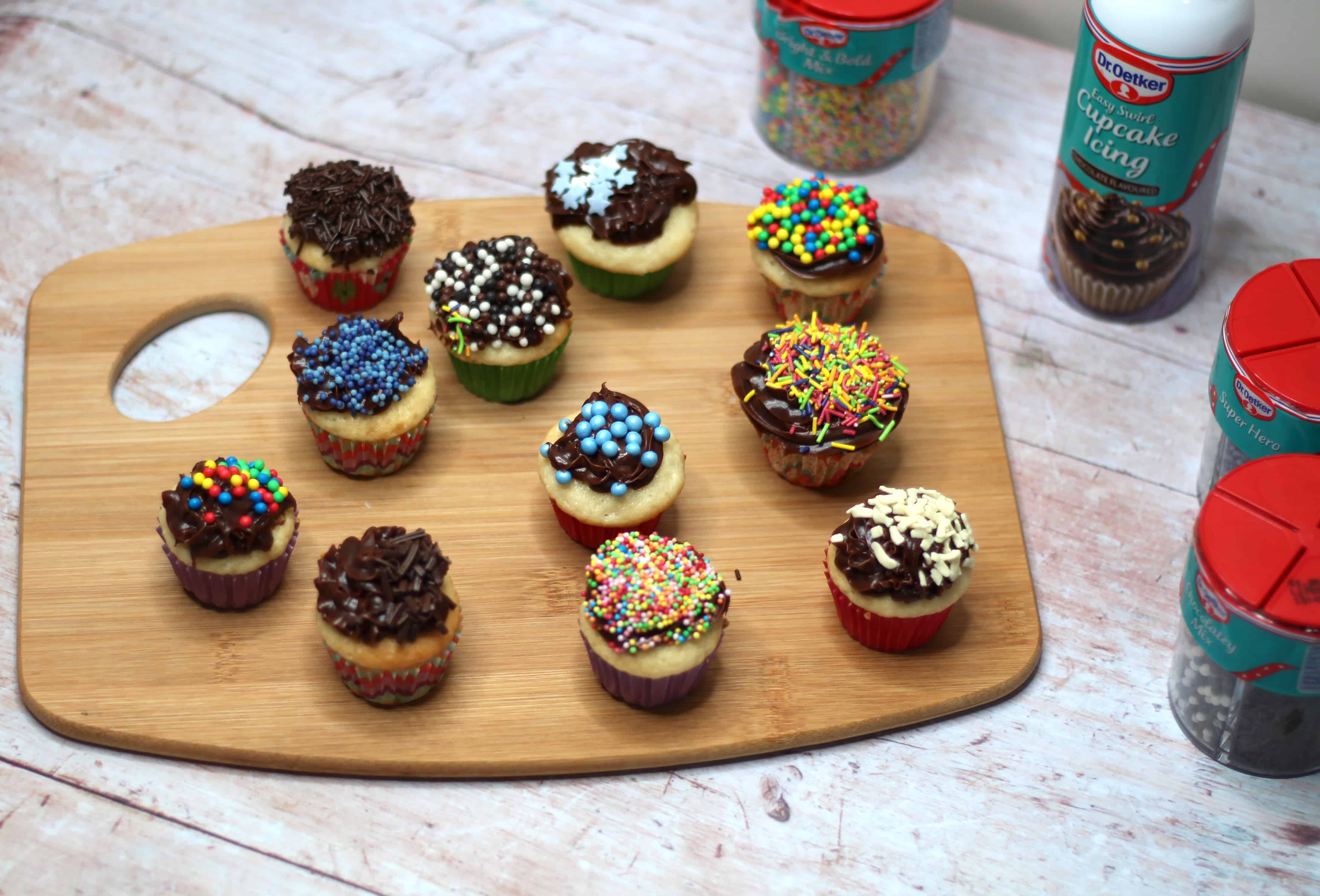 Plotselinge afdaling bord Rechtdoor Mini Cupcakes for Mini Bakers - Dr Oetker - Soph-obsessed