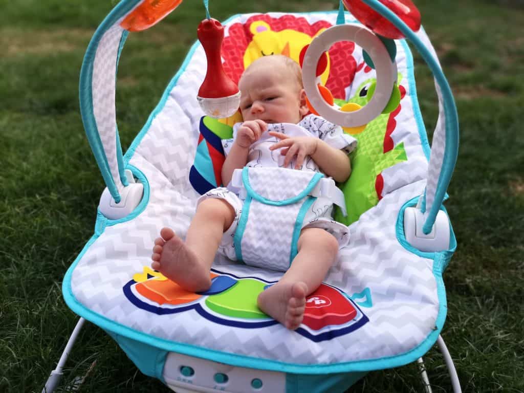 fisher price kick n play musical bouncer assembly