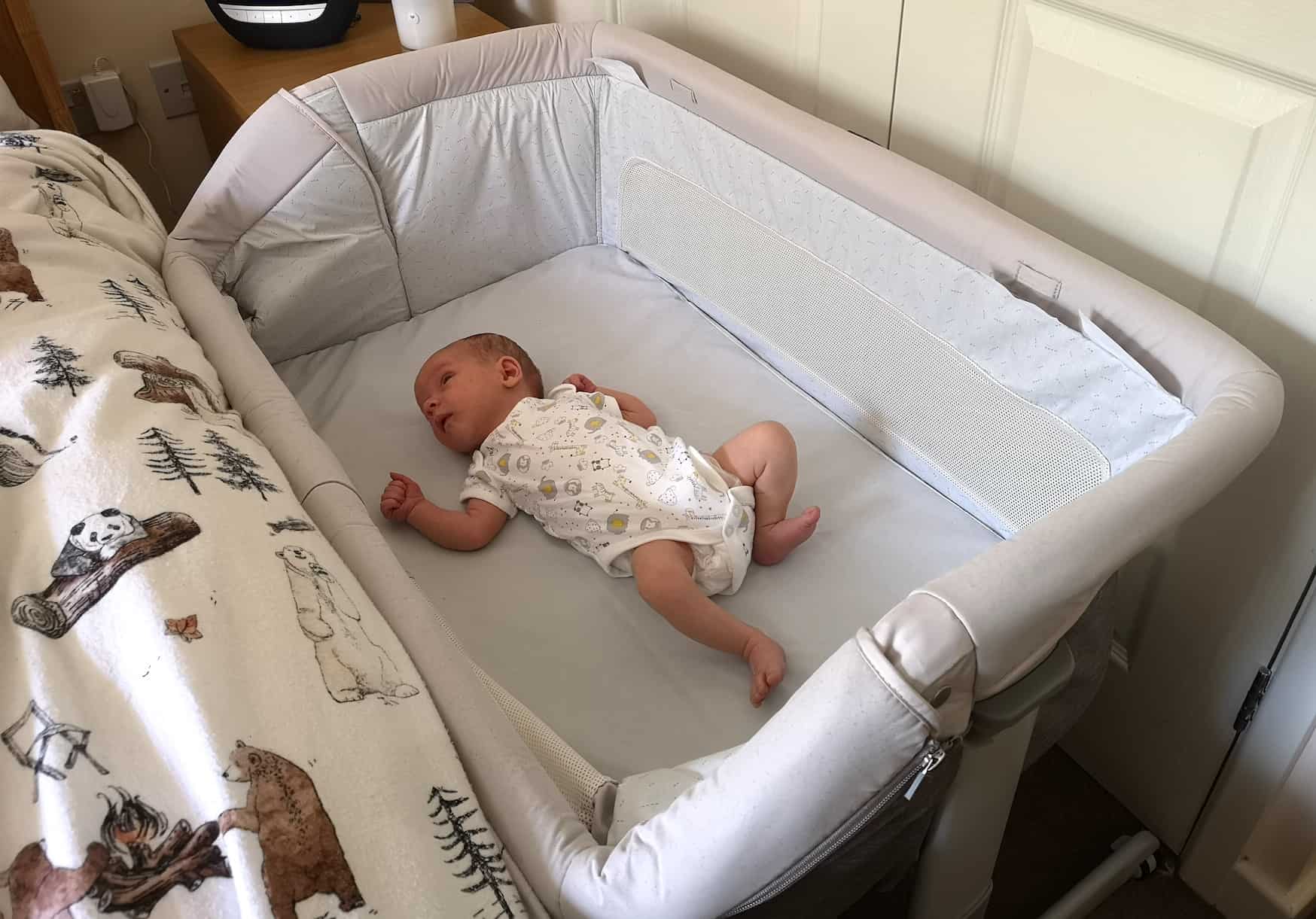 chicco side by side cot