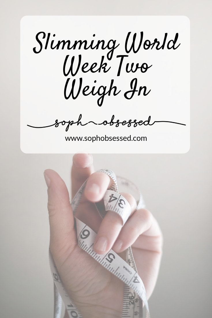 Last week was my first weigh in since I restarted my Slimming World journey and I was thrilled to see a loss on the scales. In the past, I have really battled with my weight but after finding Slimming World I was finally able to get a hold on things and had successful losses. After having my baby I am embarking on a weight loss journey again and after week two it's time for another update!