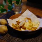 A bowl of crisps