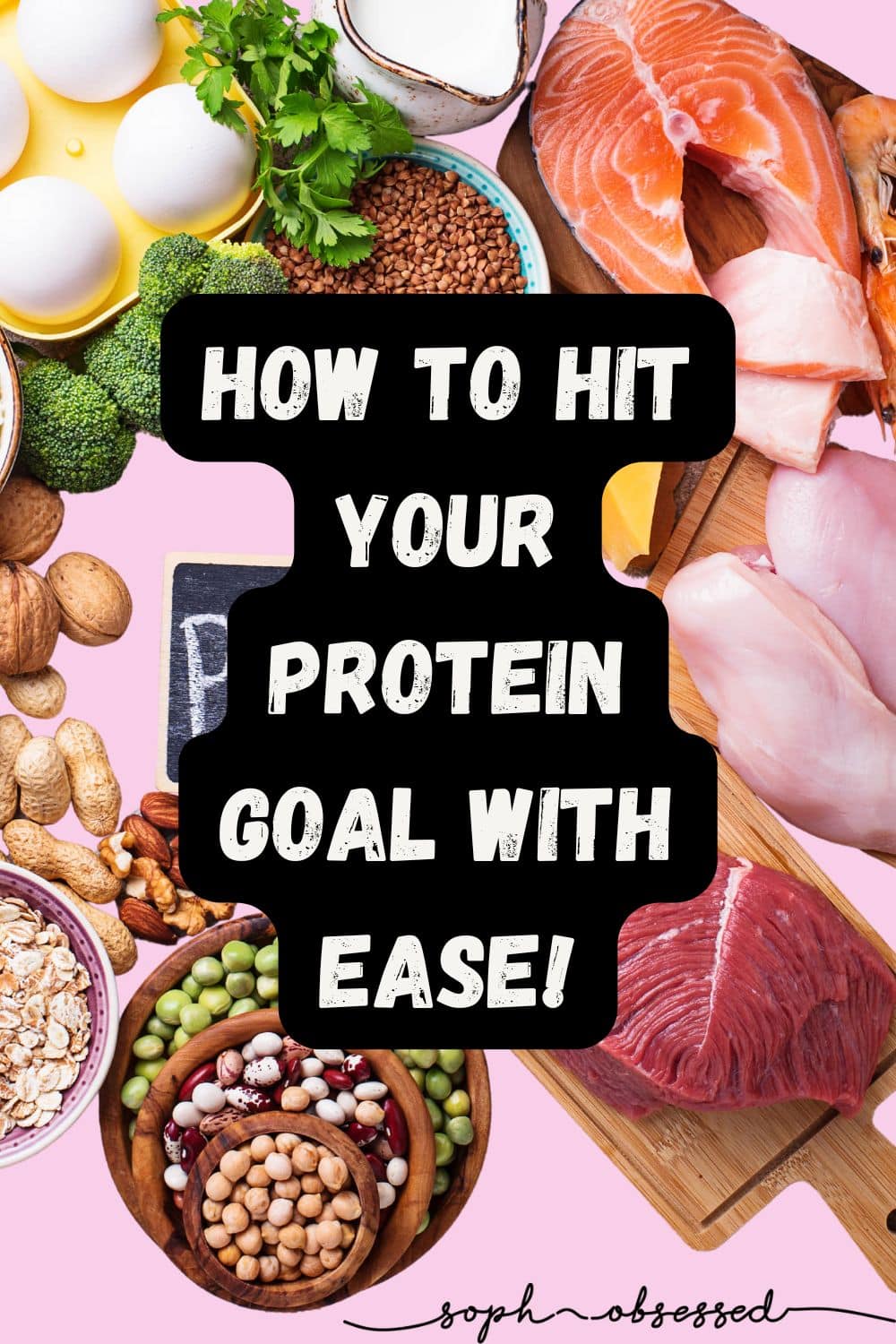 If you are in my Facebook group you'll be sick of me saying this but -protein plays a vital role in both weight loss and overall health! When it comes to weight loss the majority of us struggle to consume enough protein on a daily basis. If you are left wondering: how to hit your protein goal then I'm not going to leave you hanging!