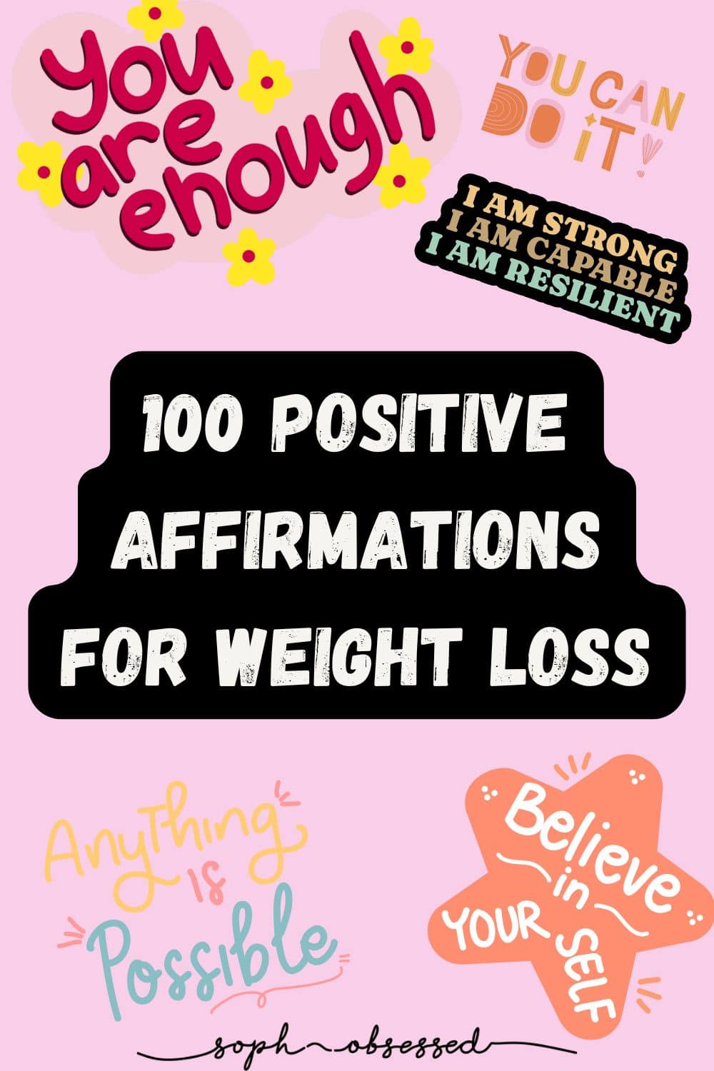 While diet and exercise are crucial components of achieving your weight loss goals, it’s equally important to nurture a healthy mindset and honestly without tackling this side success can be limited. One powerful way to do this is by using positive affirmations for weight loss. Positive affirmations can serve as a reminder of your strength, help shift your perspective, and ultimately guide you toward making positive changes in your life.